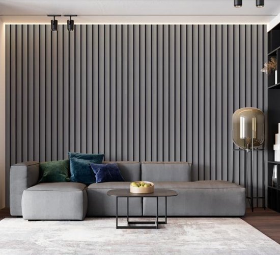 Charcoal Louvers