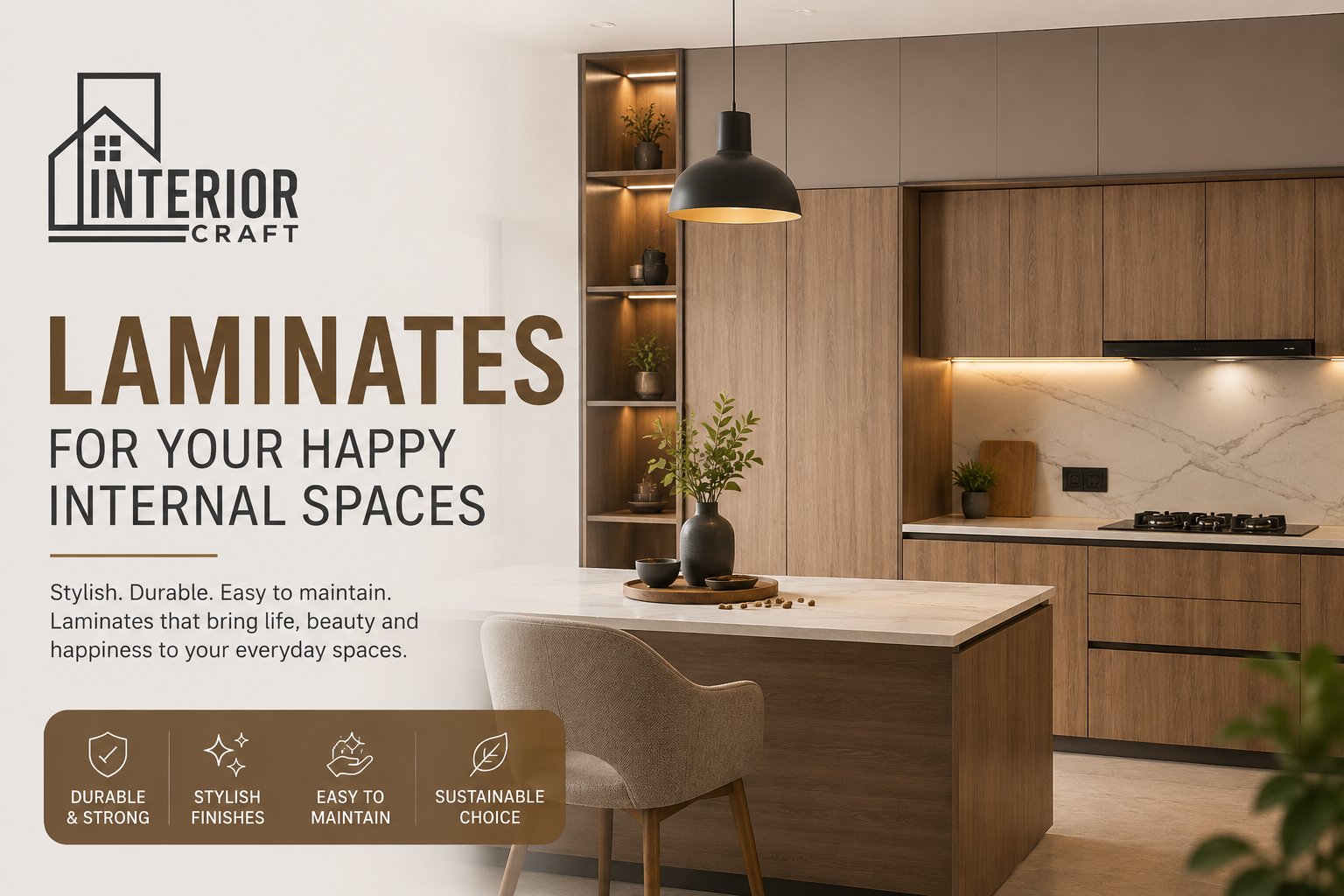 Transform Everyday Living with Beautiful Laminates